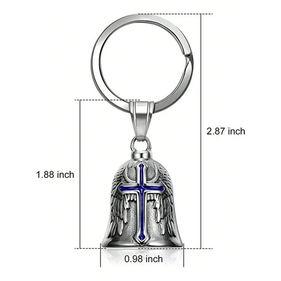 Llavero Con Colgante De Campana Para Motocicleta