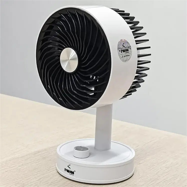 Ventilador de escritorio recargable,