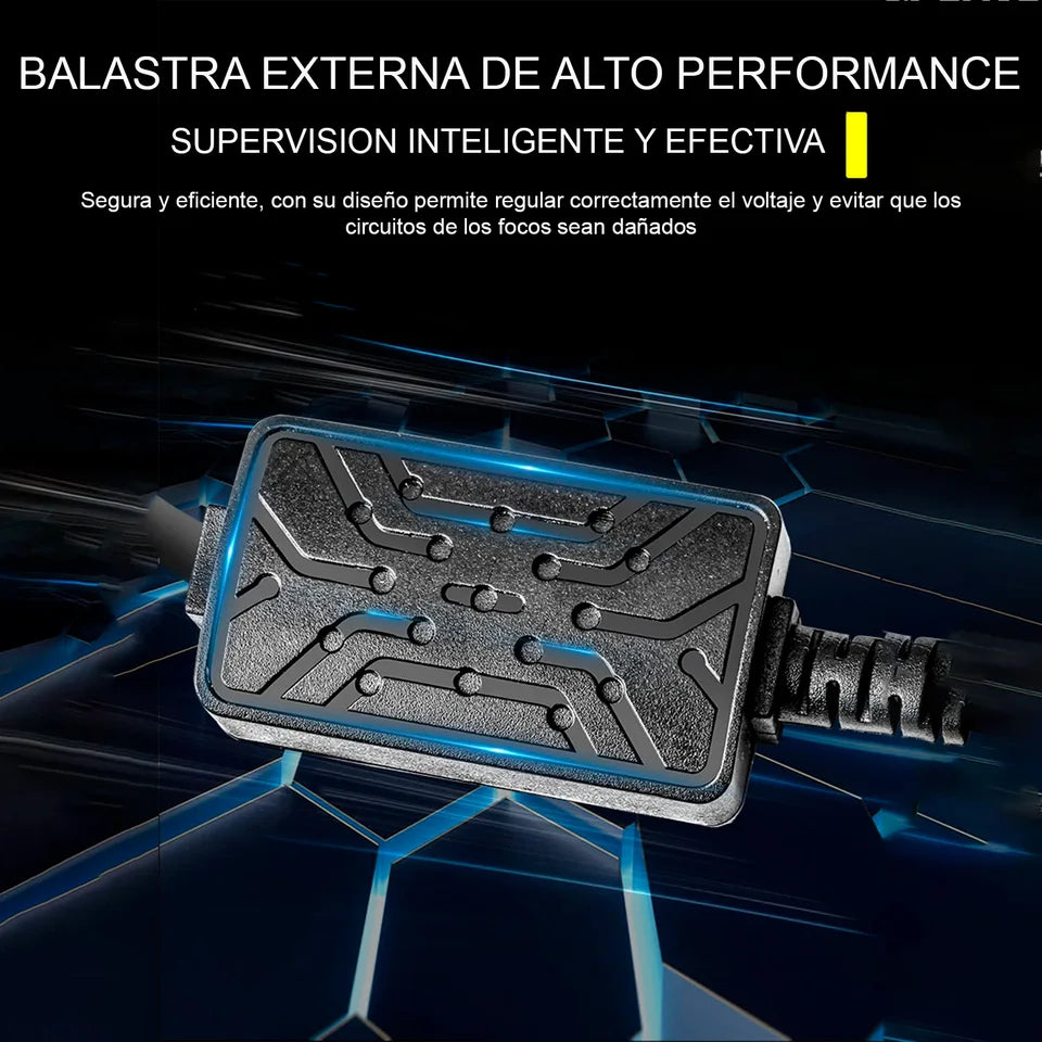Kit de LED G44-10 10 Caras Alta y Baja Luz Blanca