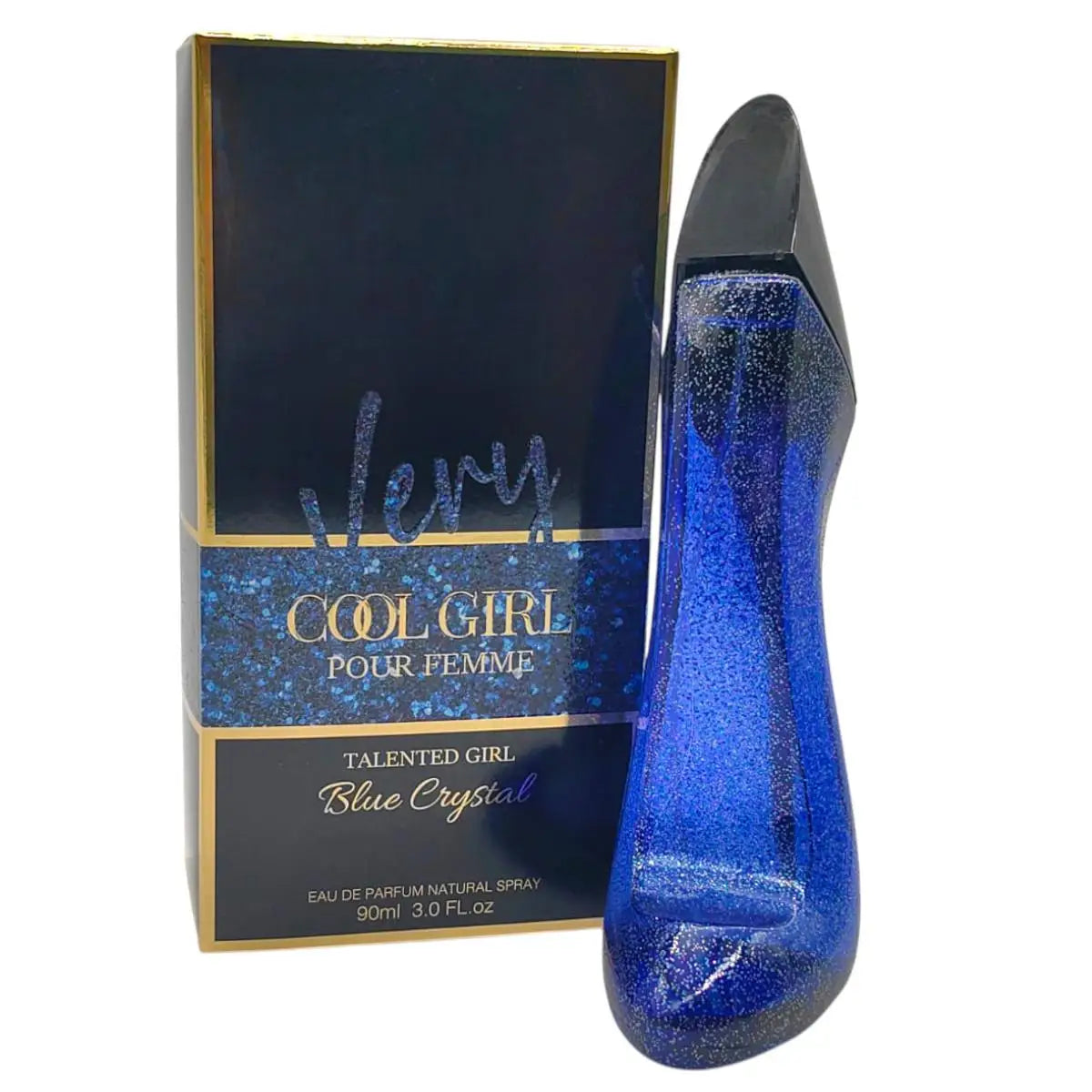 1 pieza 90ml Zapatos de tacón azul perfumes zapatos de tacón azul