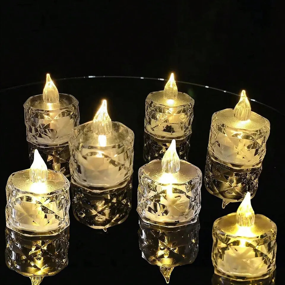 24 Velas LED Electrónicas Sin Llama