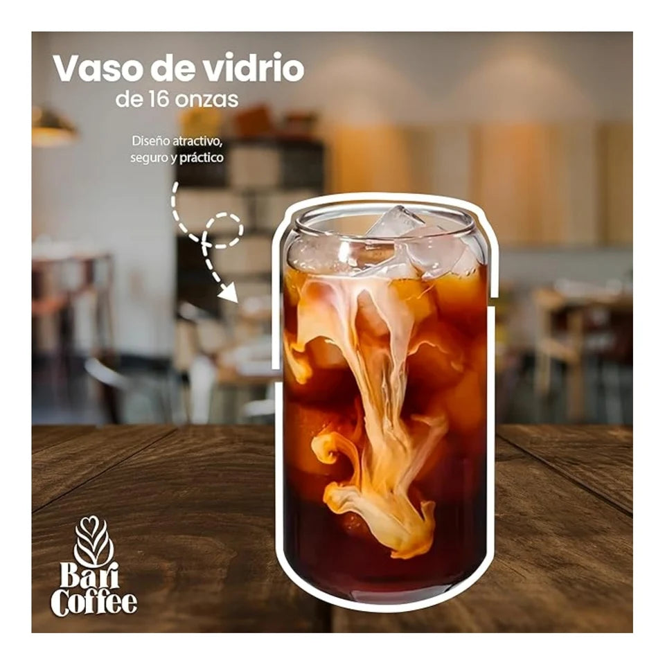 Baricoffee Vasos de Vidrio