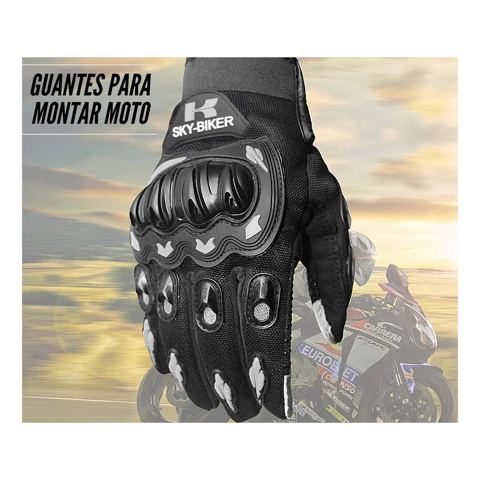 Hanylish Guantes para Motociclista