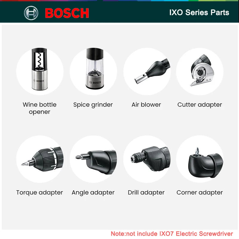 Accesorios de destornillador eléctrico Bosch IXO