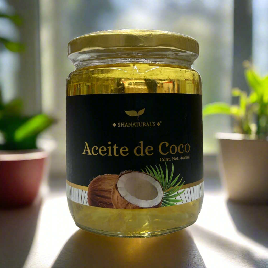 ACEITE DE COCO EXTRAVIRGEN C/460 ML SHANATURAL'S
