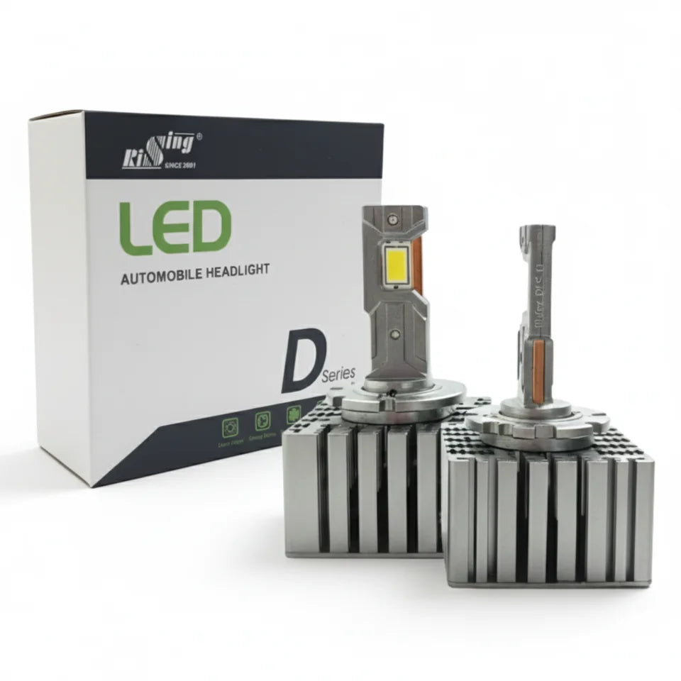 Kit de LED G50B 2 Caras Alta y Baja Luz Blanca Potente para Auto