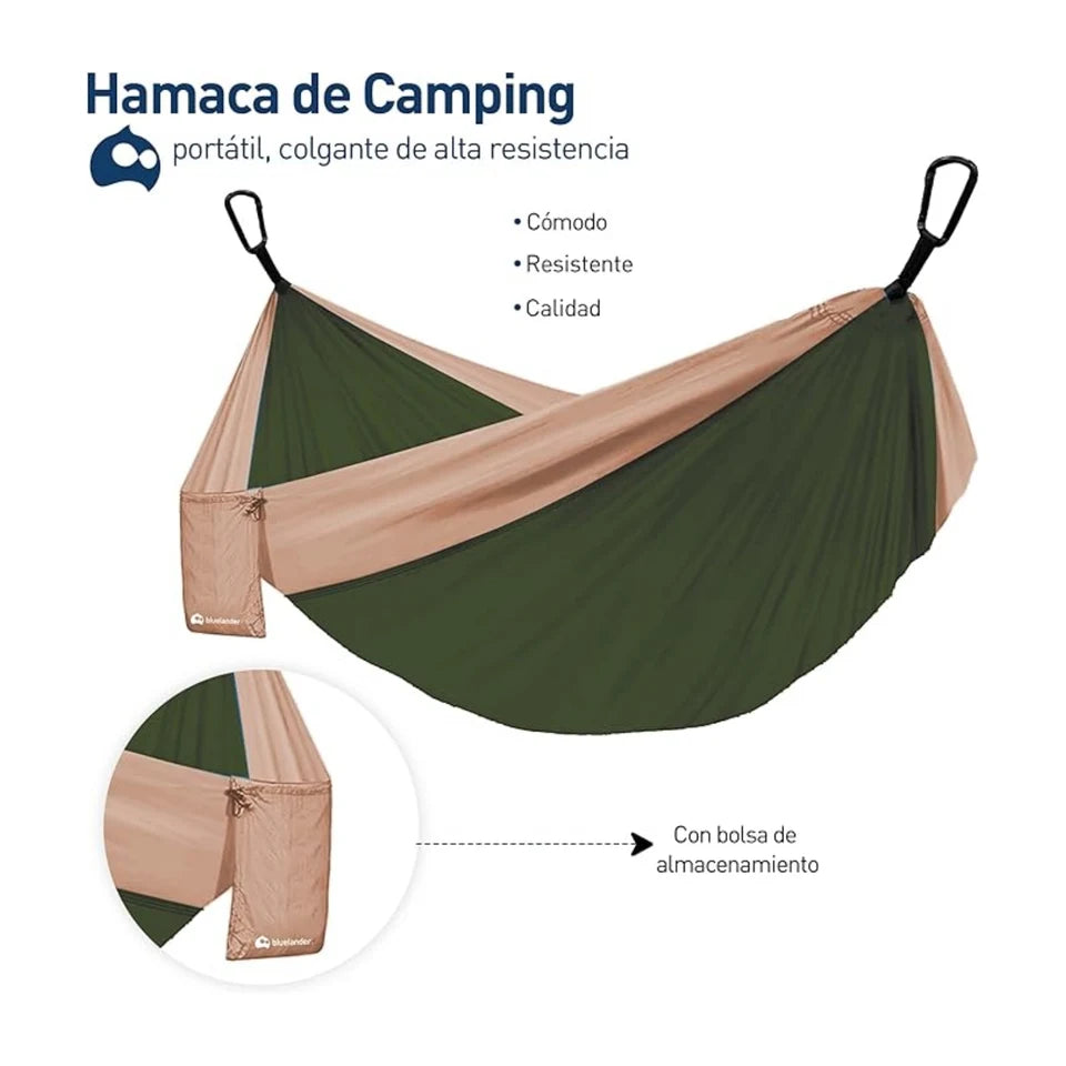 Bluelander Hamaca Portátil para Acampar