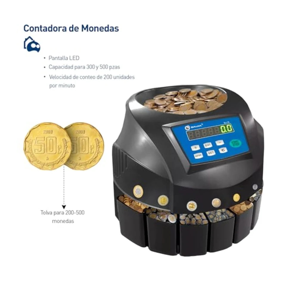 Bluelander Contadora de Monedas