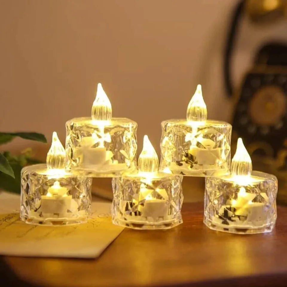 24 Velas LED Electrónicas Sin Llama