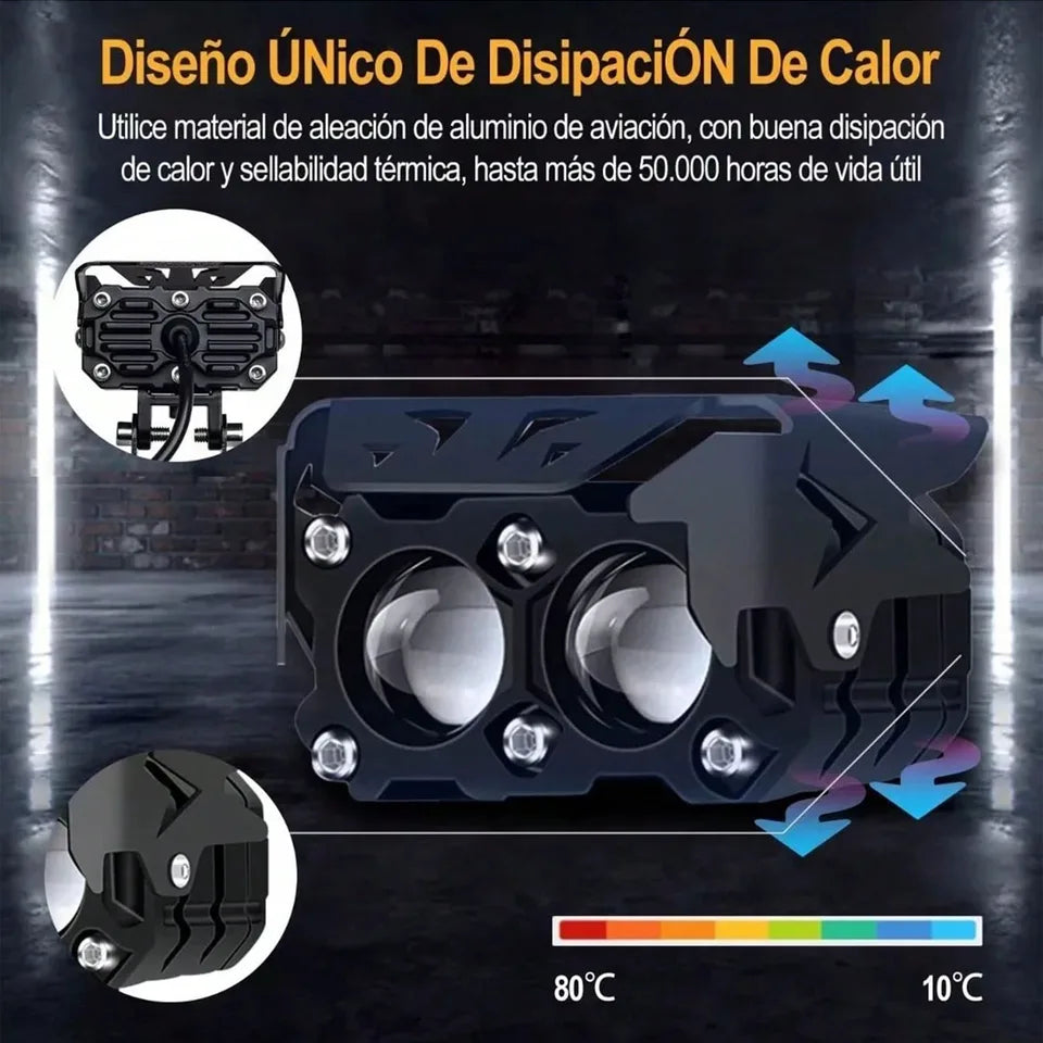 9V-30V 120W LED Super Brillante