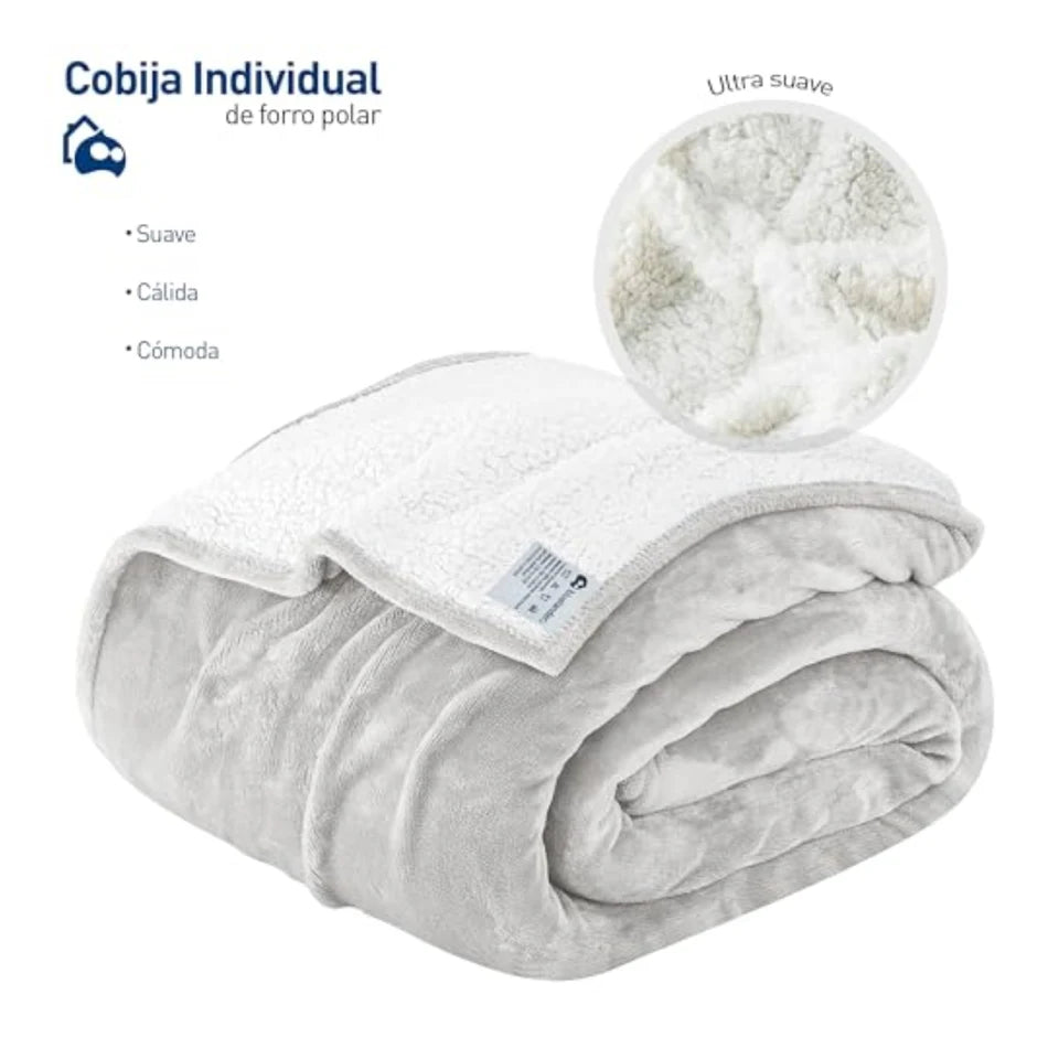 Cobija Individual para Cama o Sofá