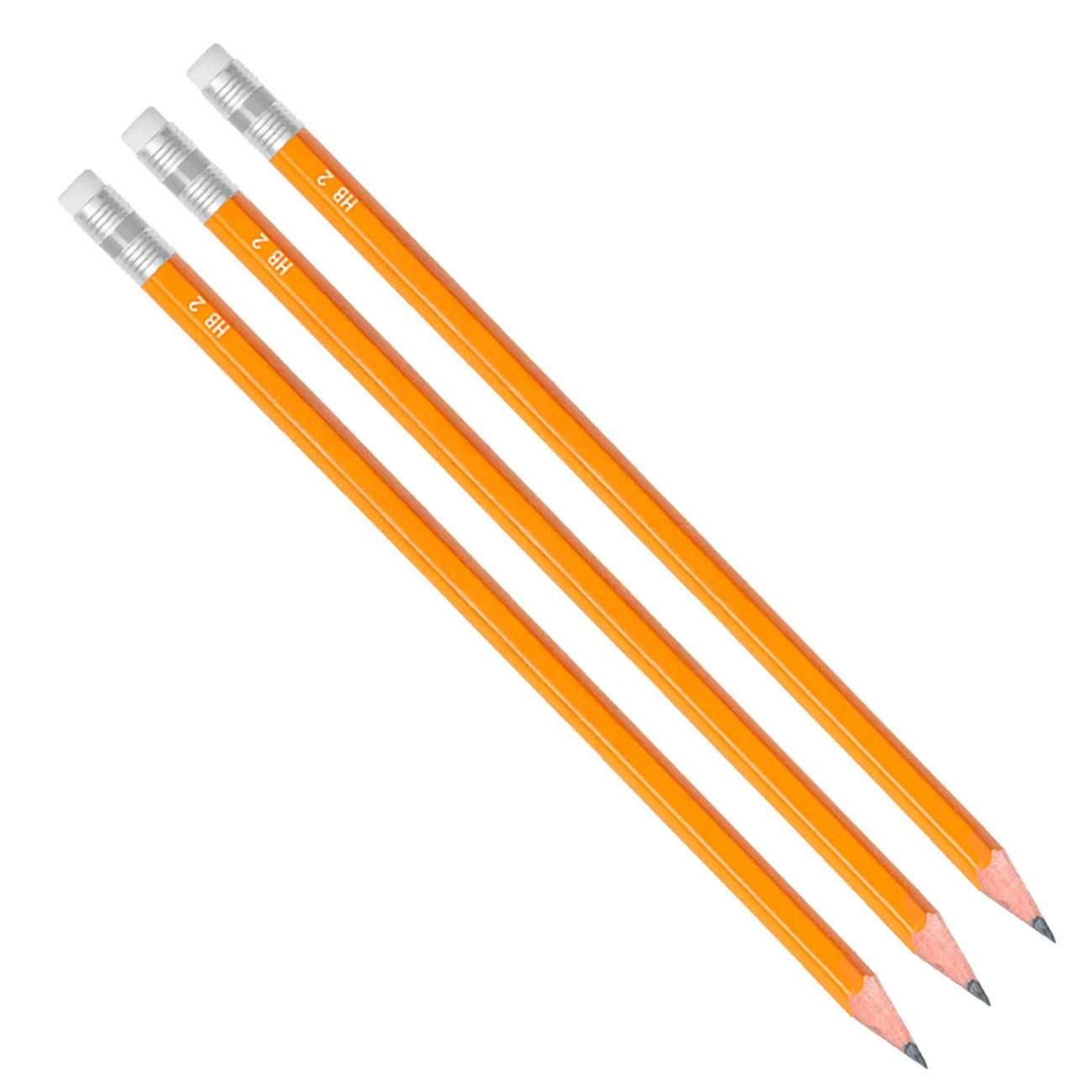 12 Lapices Lapiz Hb No 2 Escuela Oficina Goma Utiles Escolar