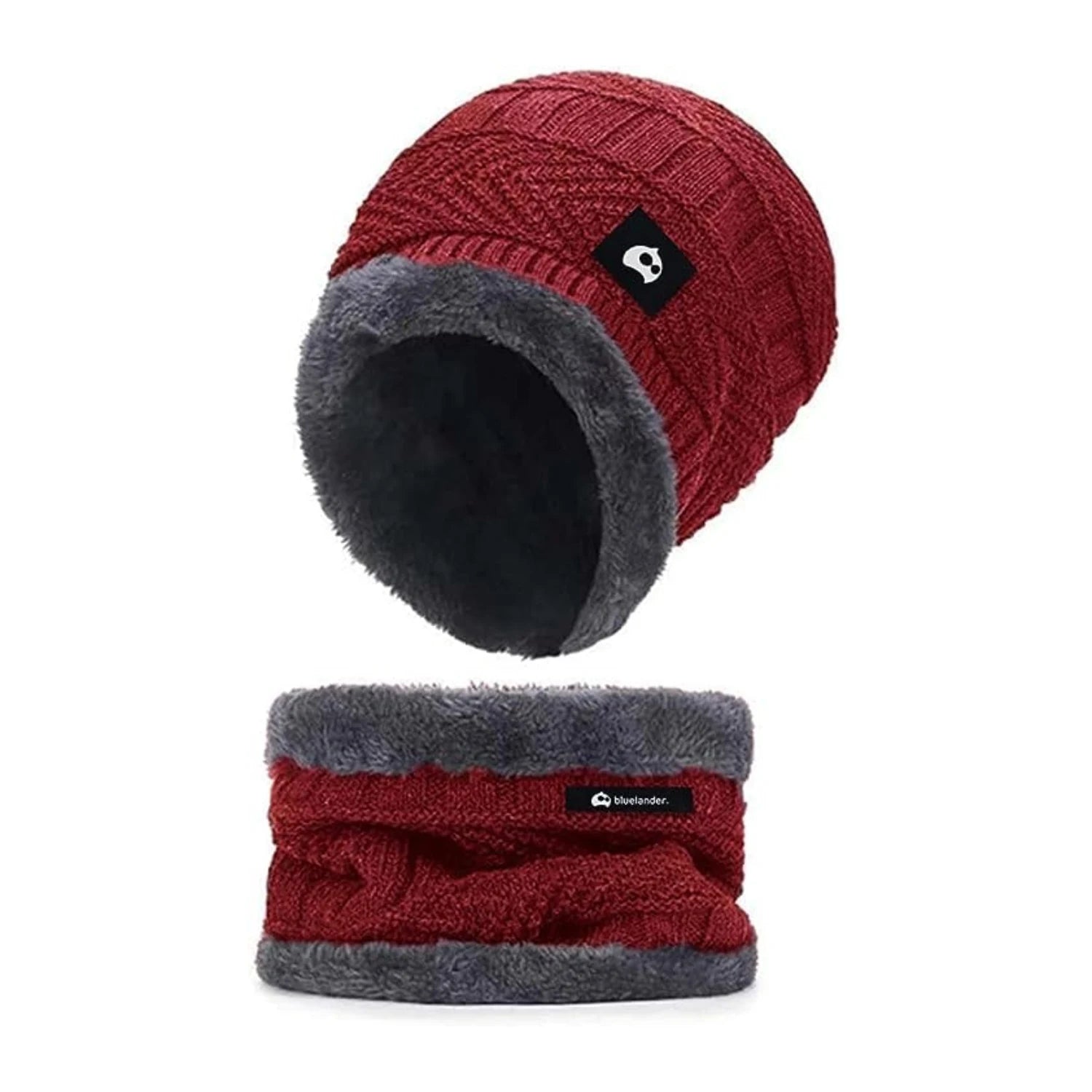 Gorro de Invierno con Bufanda