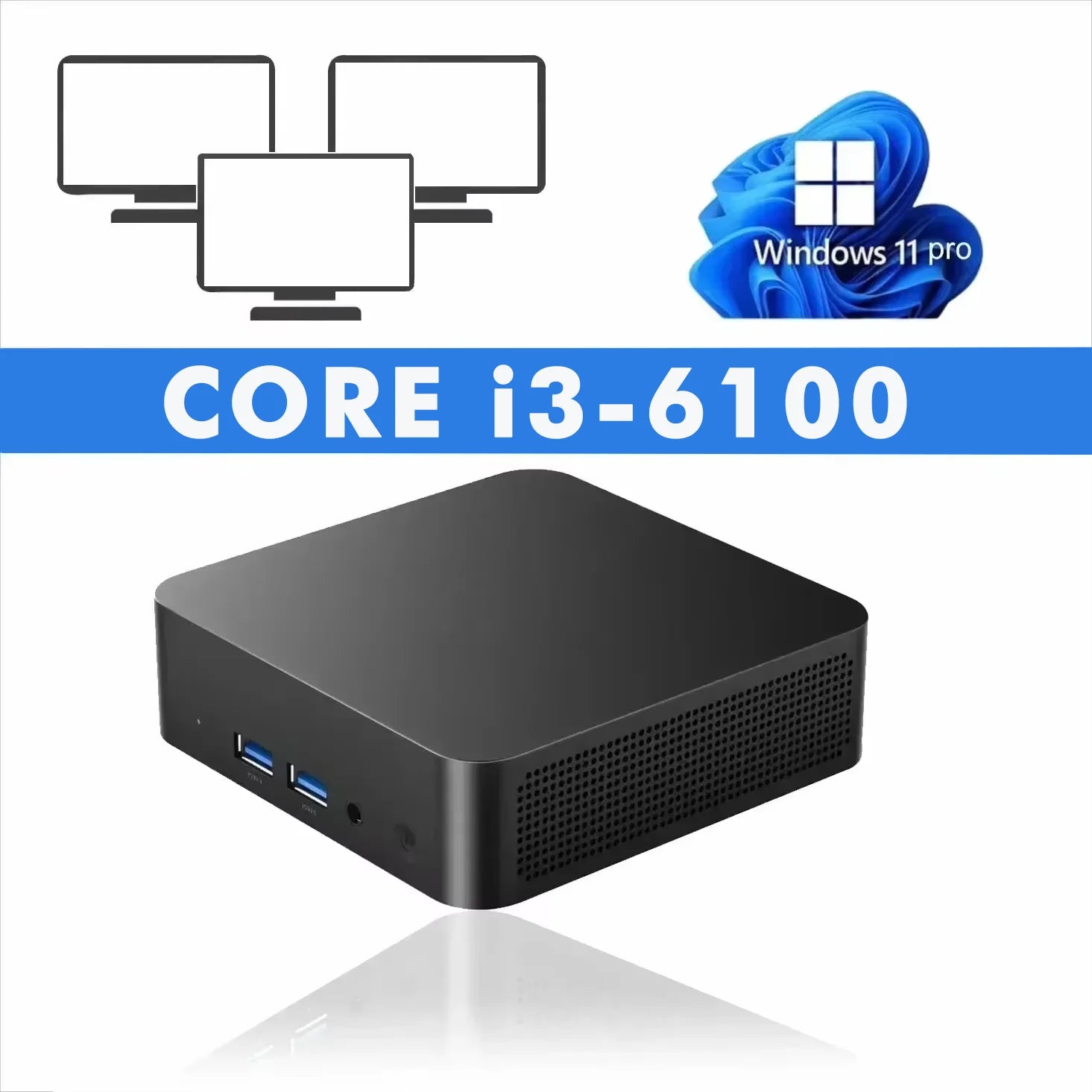 Mini PC Windows 11 Pro Intel Core i9-8950HK