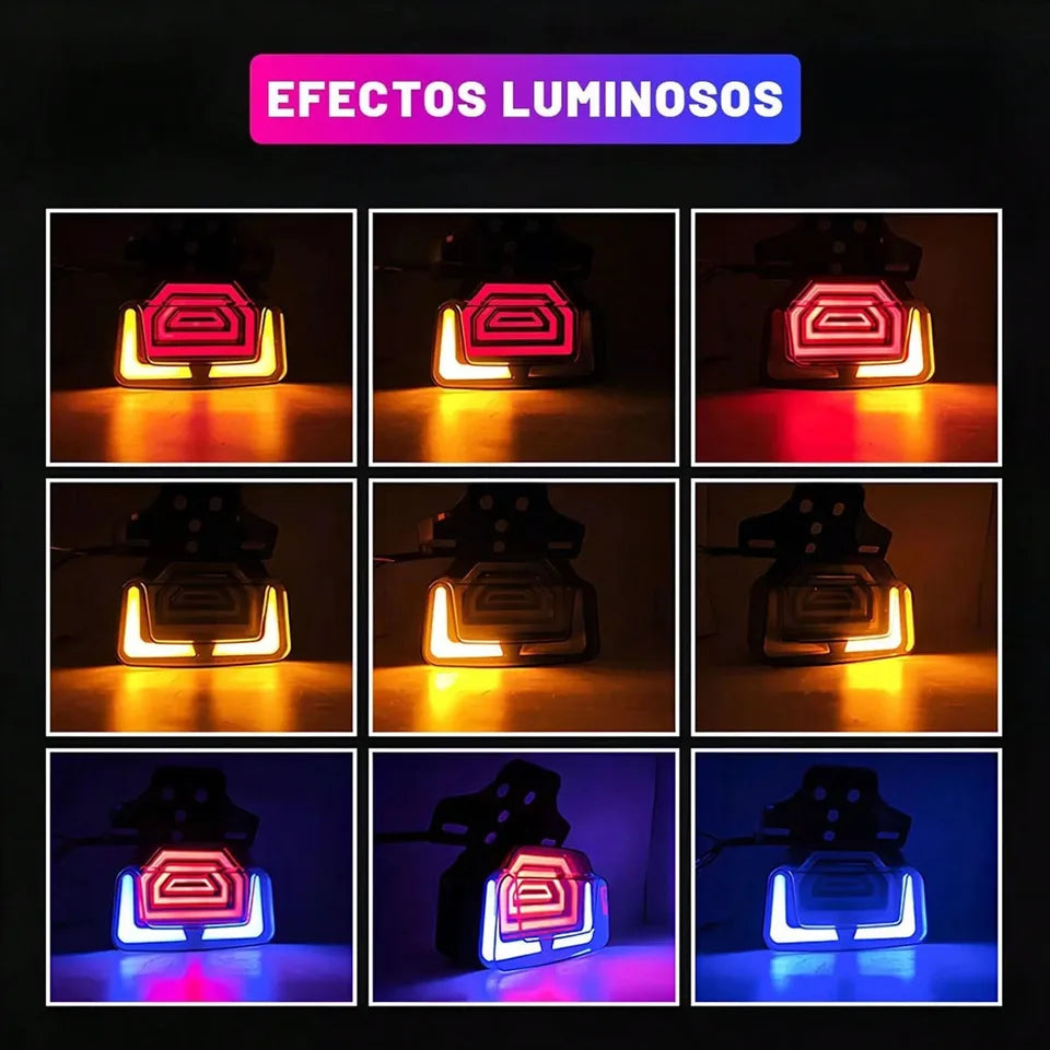 Luz De Freno Y Señal De Giro Para Motocicleta