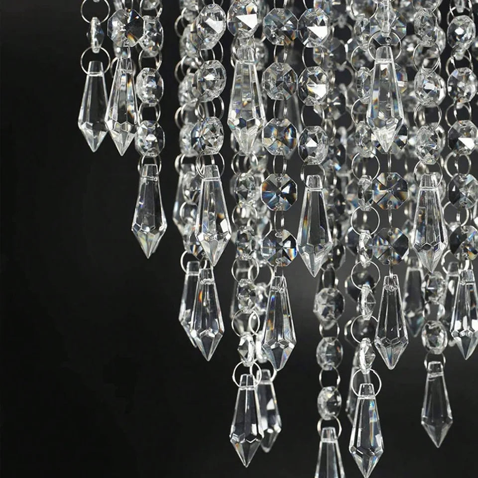 Lámpara De Techo De Cristal