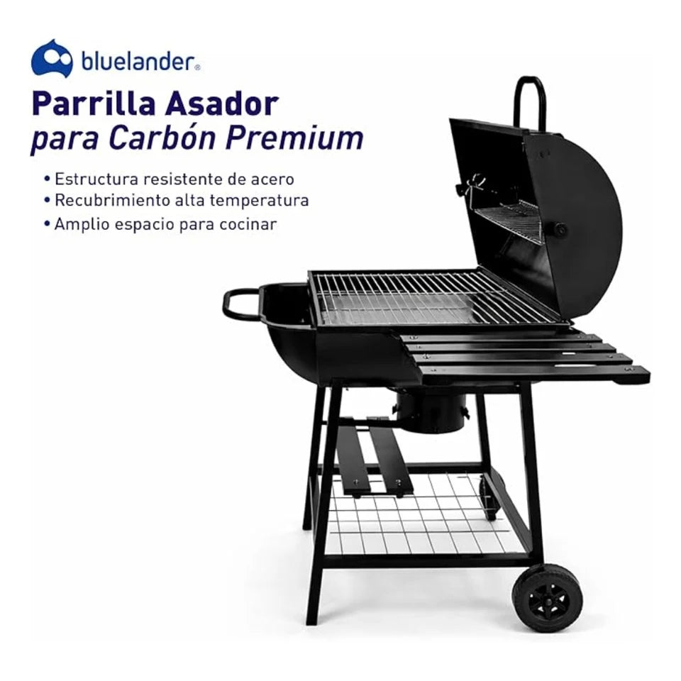 Parrilla Asador Premium para Carbón