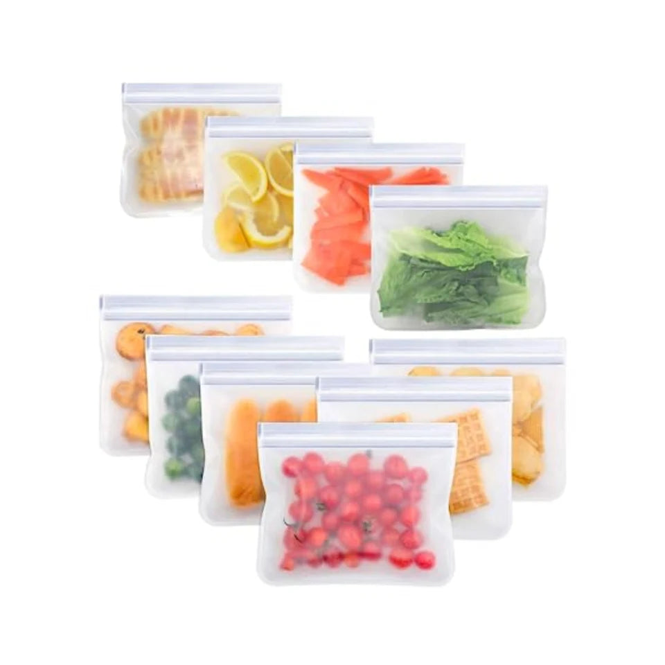 Bolsas de Almacenamiento Reutilizables