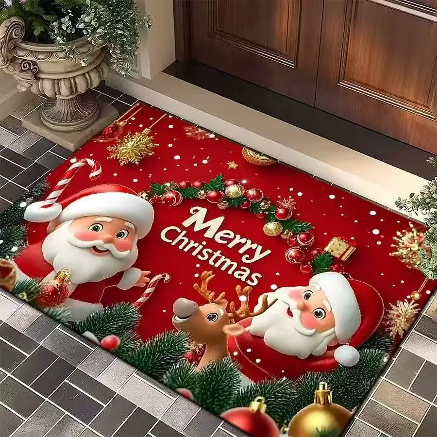 Alfombra enana navideña