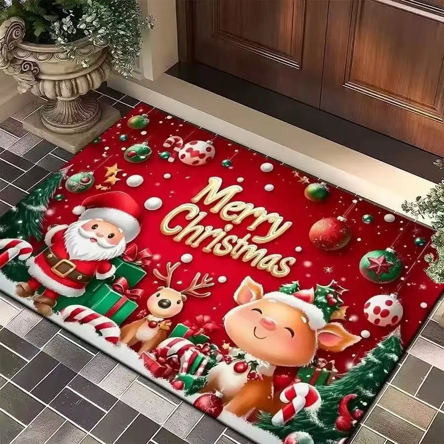Alfombra enana navideña
