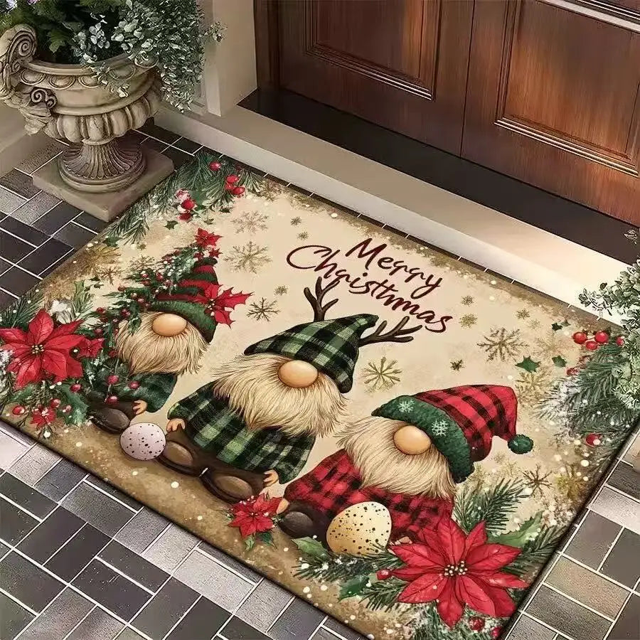 Alfombra enana navideña