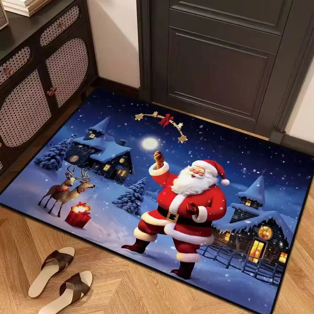 Alfombra enana navideña