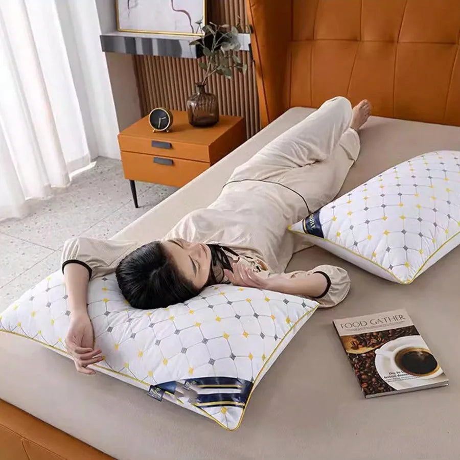 Par de Almohadas de Hotel 45x70cm - Suaves y Confortables