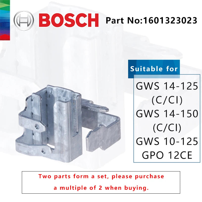 Amoladora angular Bosch GWS14 150, piezas de repuesto para reparación