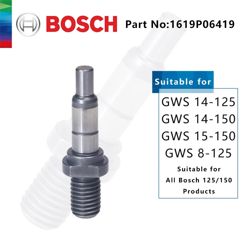 Amoladora angular Bosch GWS14 150, piezas de repuesto para reparación