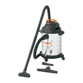 Aspiradora de sólidos y líquidos, 5 gal, acero inox, Truper