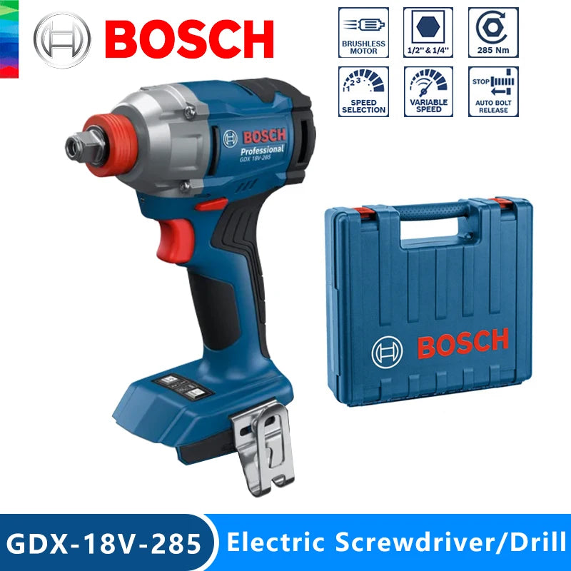 Atornillador de Impacto Inalámbrica Original Bosch GDX 18V-285