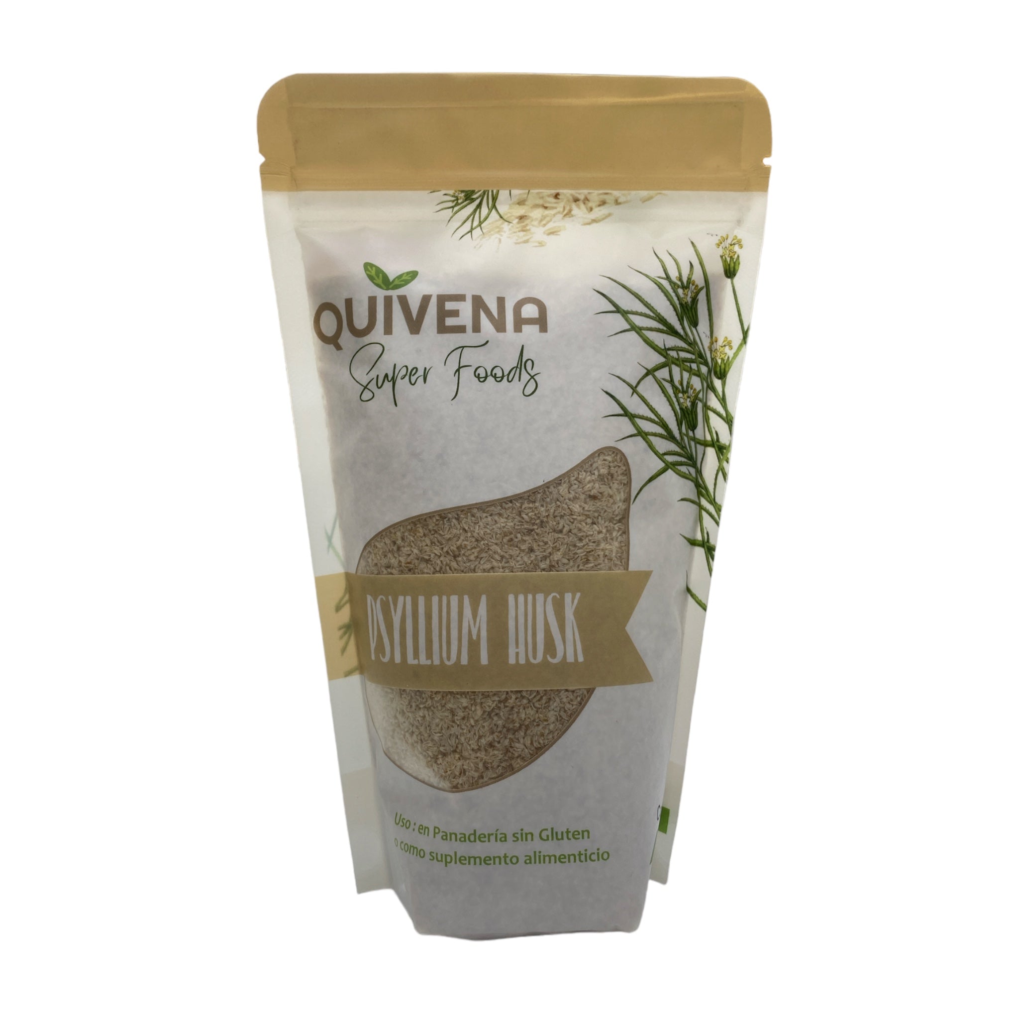 FIBRA PLANTAGO PSYLLIUM NATURAL C/ 200 GR QUIVENA