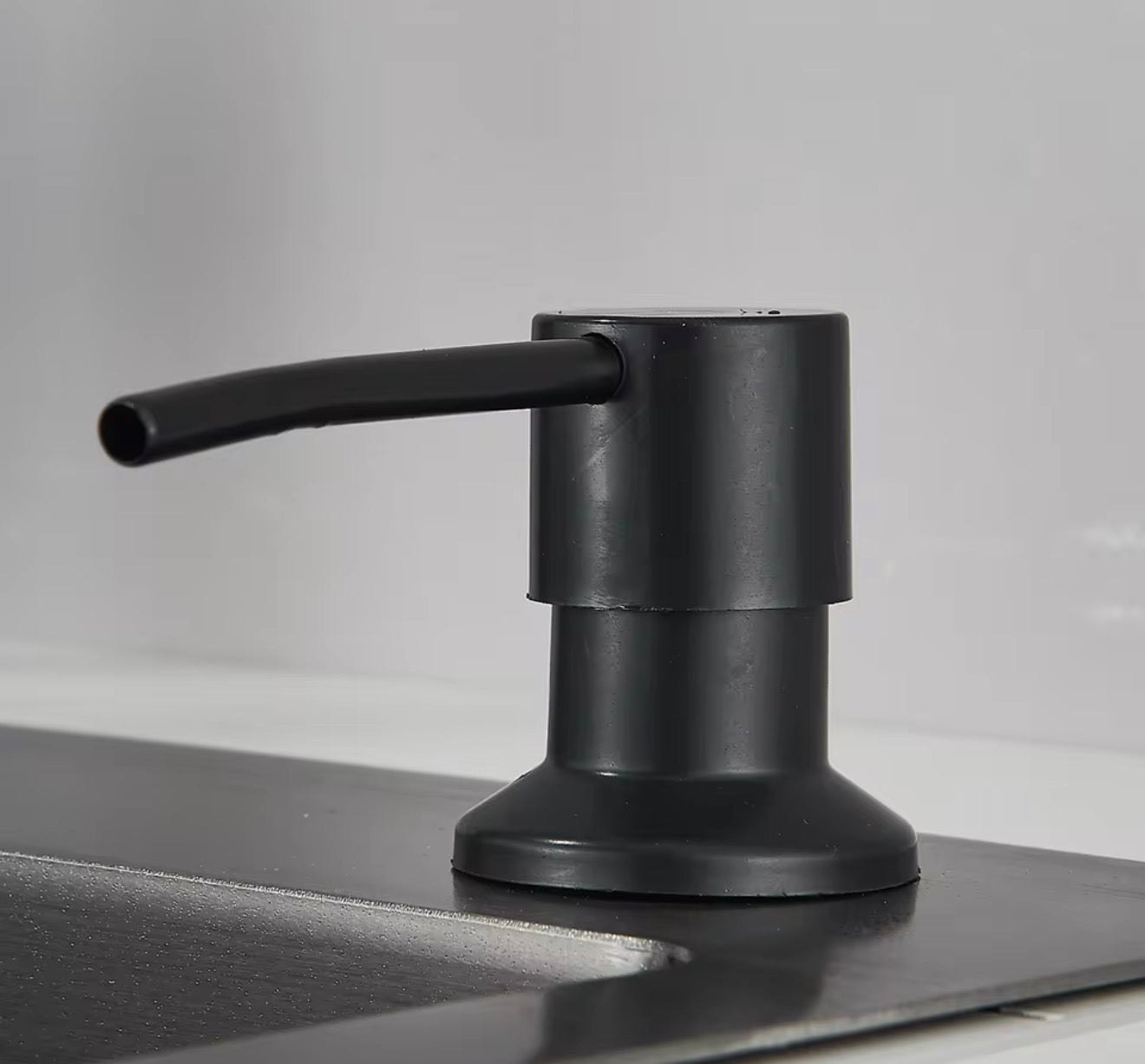 Fregadero de Cocina de Acero Inoxidable 55x45 / 80x45 cm con Mezcladora y Dispensador de Jabón