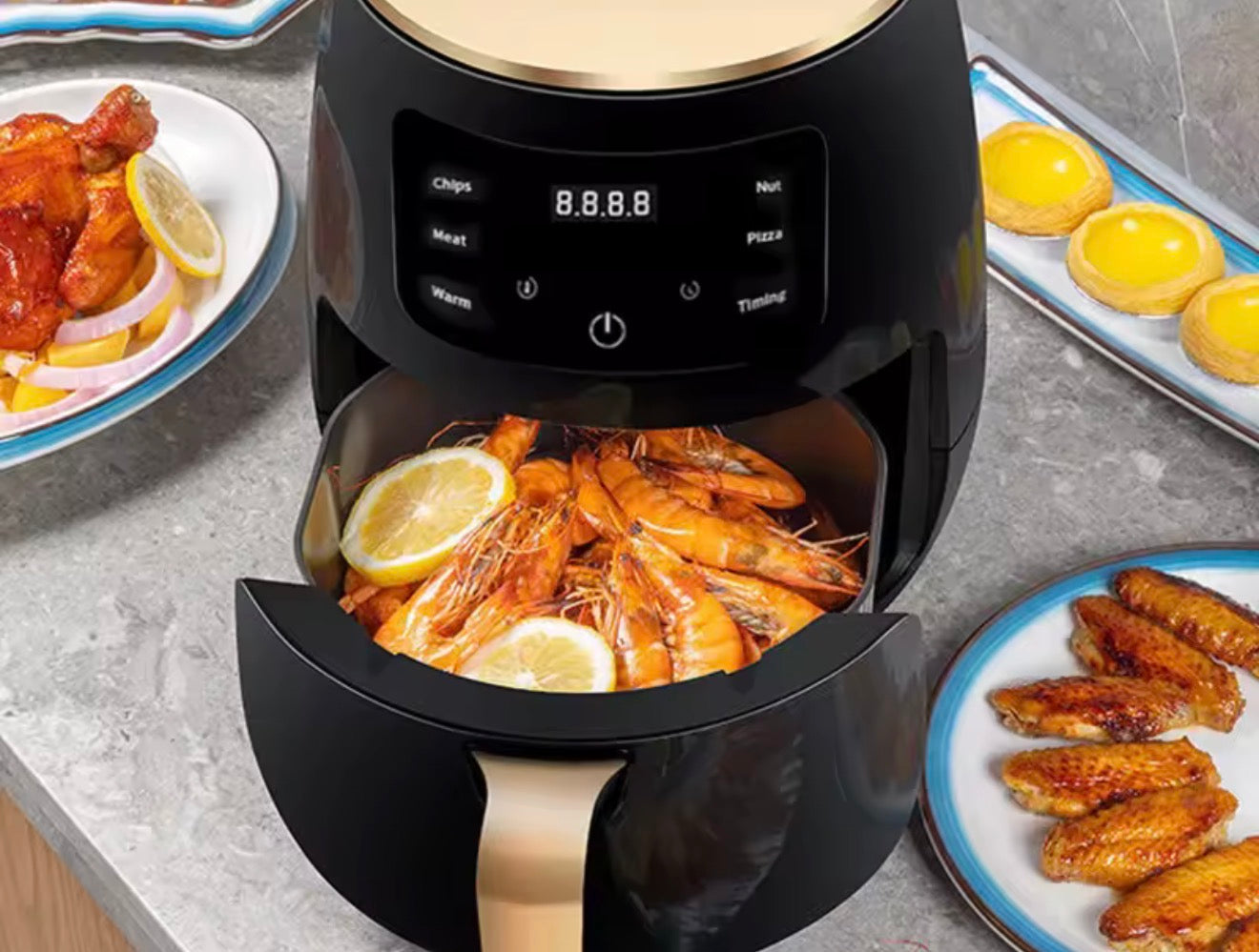 Freidora de aire multifuncional