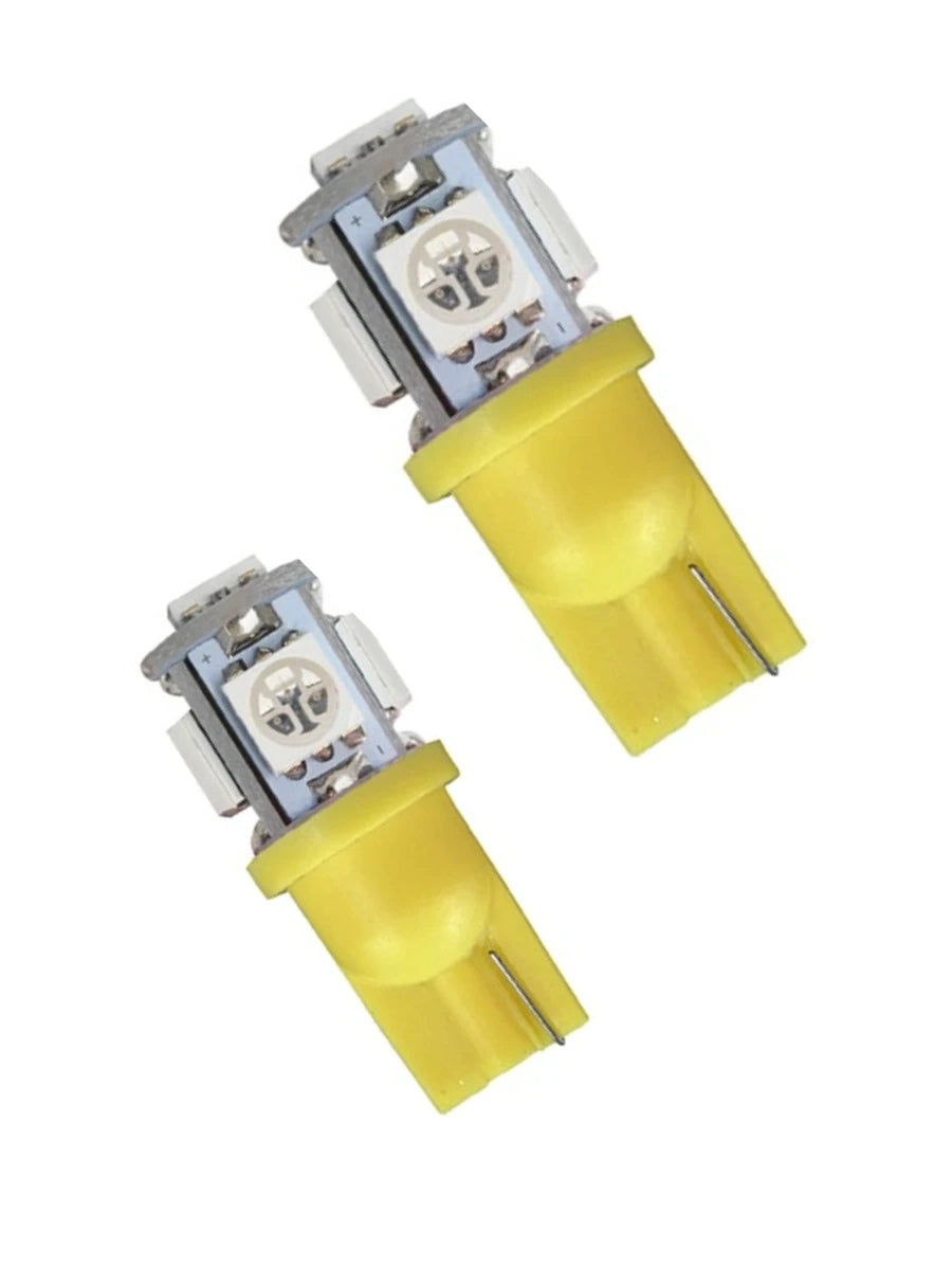 Focos LED T10 tipo pellizco para coche o moto universales
