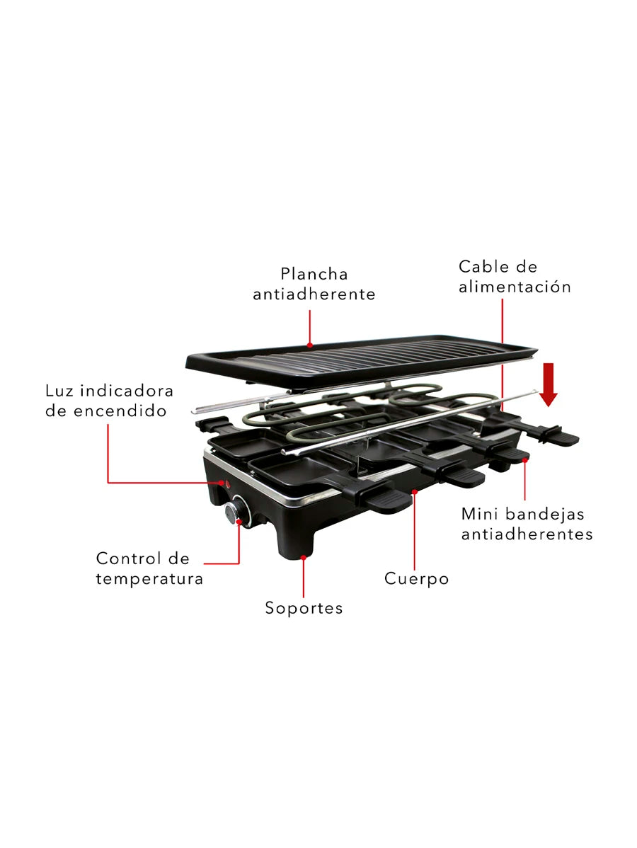 RCA Parrilla Raclette