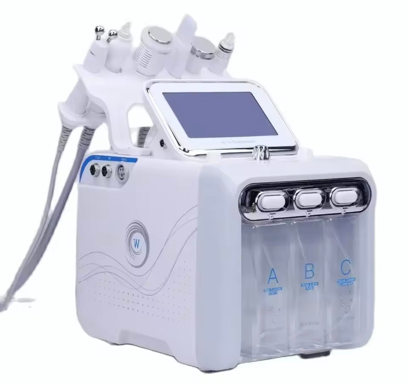 hidrodermoabrasión de oxígeno y hidrógeno