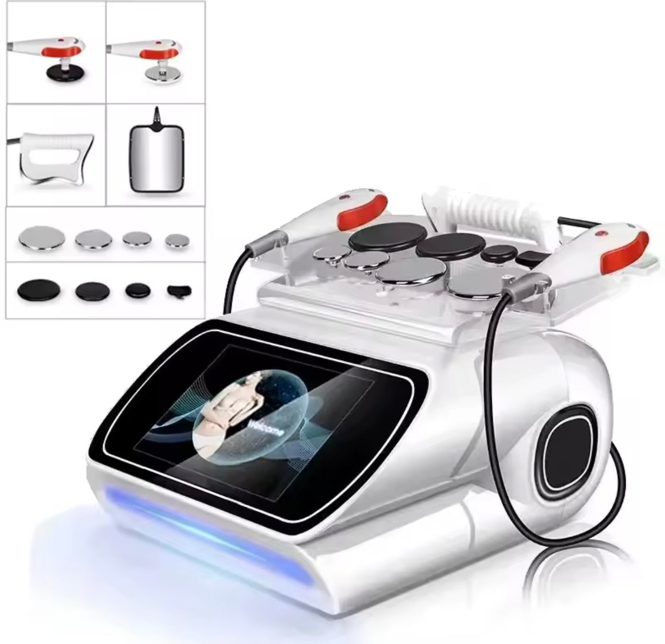 Lo mas nuevo adelgazamiento corporal Tecar 448k, estiramiento de la piel, antiarrugas equipo facial