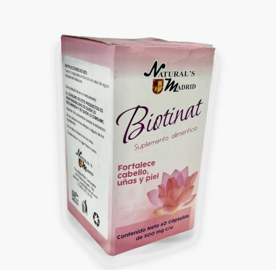 CAP BIOTINAT C/60 NATURAL´S MADRID