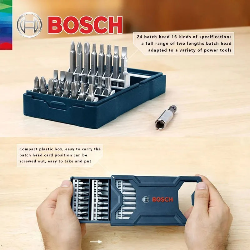 BOSCH-Juego de puntas de destornillador