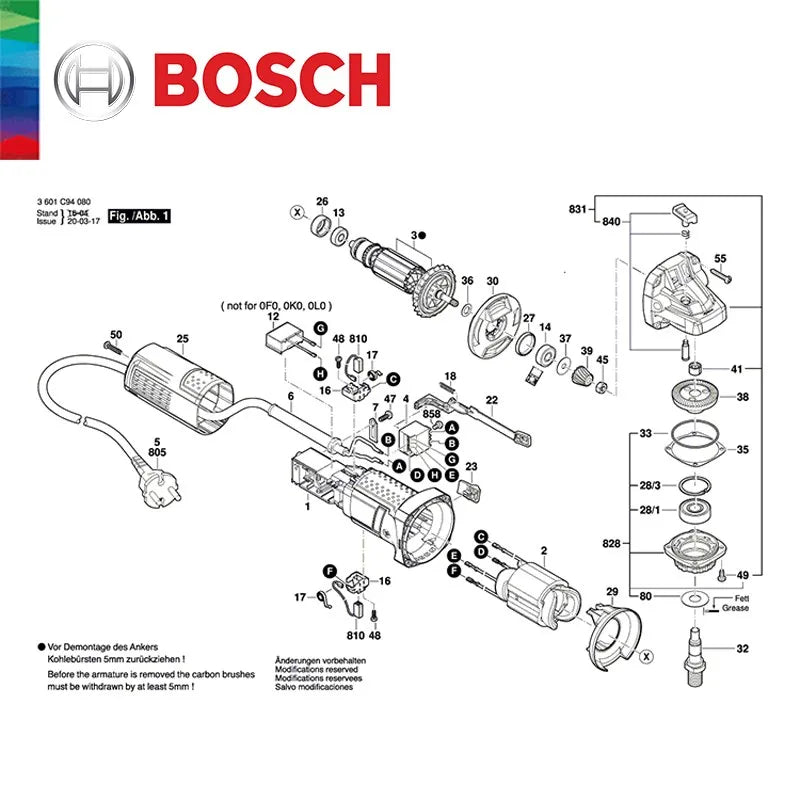 Partes de Repuesto bosch