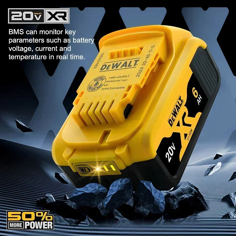 Batería Dewalt 20V 100% Original, Batería Recargable de Iones de Litio
