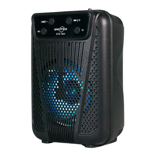 Bocina Bluetooth 3″ Luz LED
