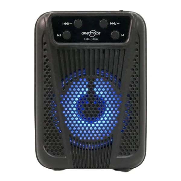 Bocina Bluetooth 3″ Luz LED
