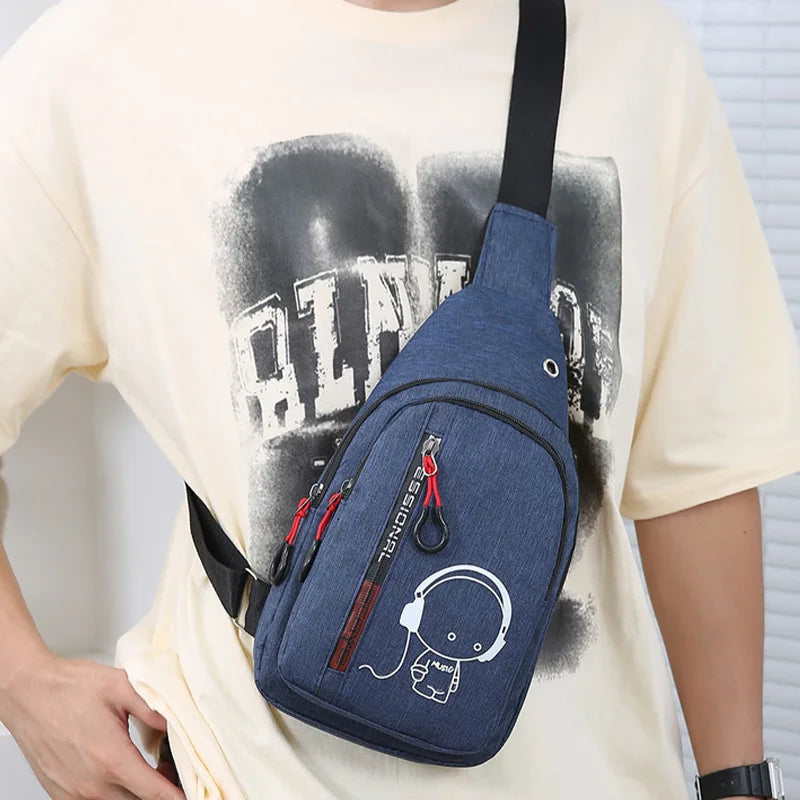 Bolso cruzado para hombre