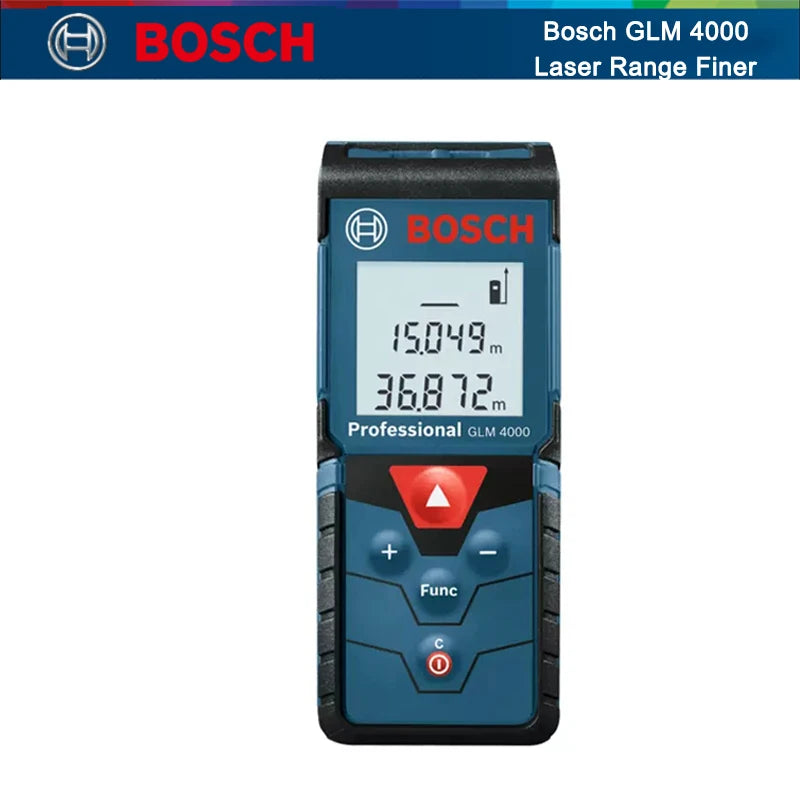 Bosch-Bolsa de telémetro láser GLM 4000 medidor de distancia láser