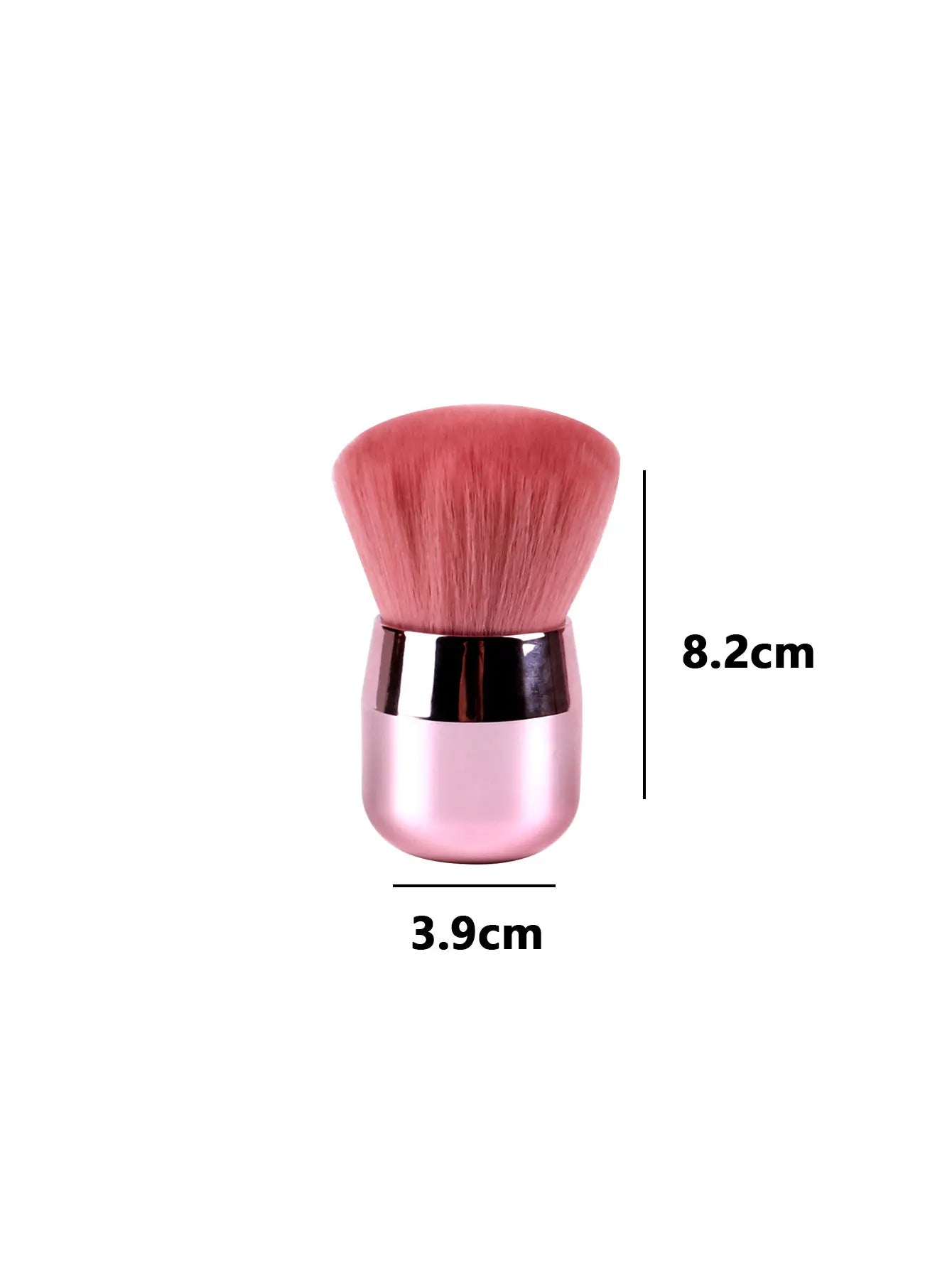 Brocha de Maquillaje Suave Profesional - Oro Rosa