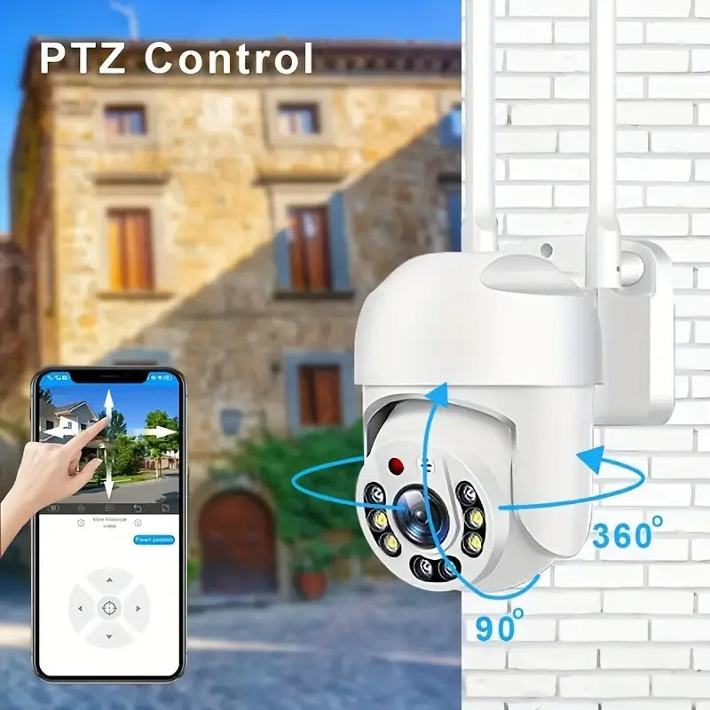 Cámara de Seguridad InstaVision WiFi 2.4G - Visión Nocturna y Audio Bidireccional