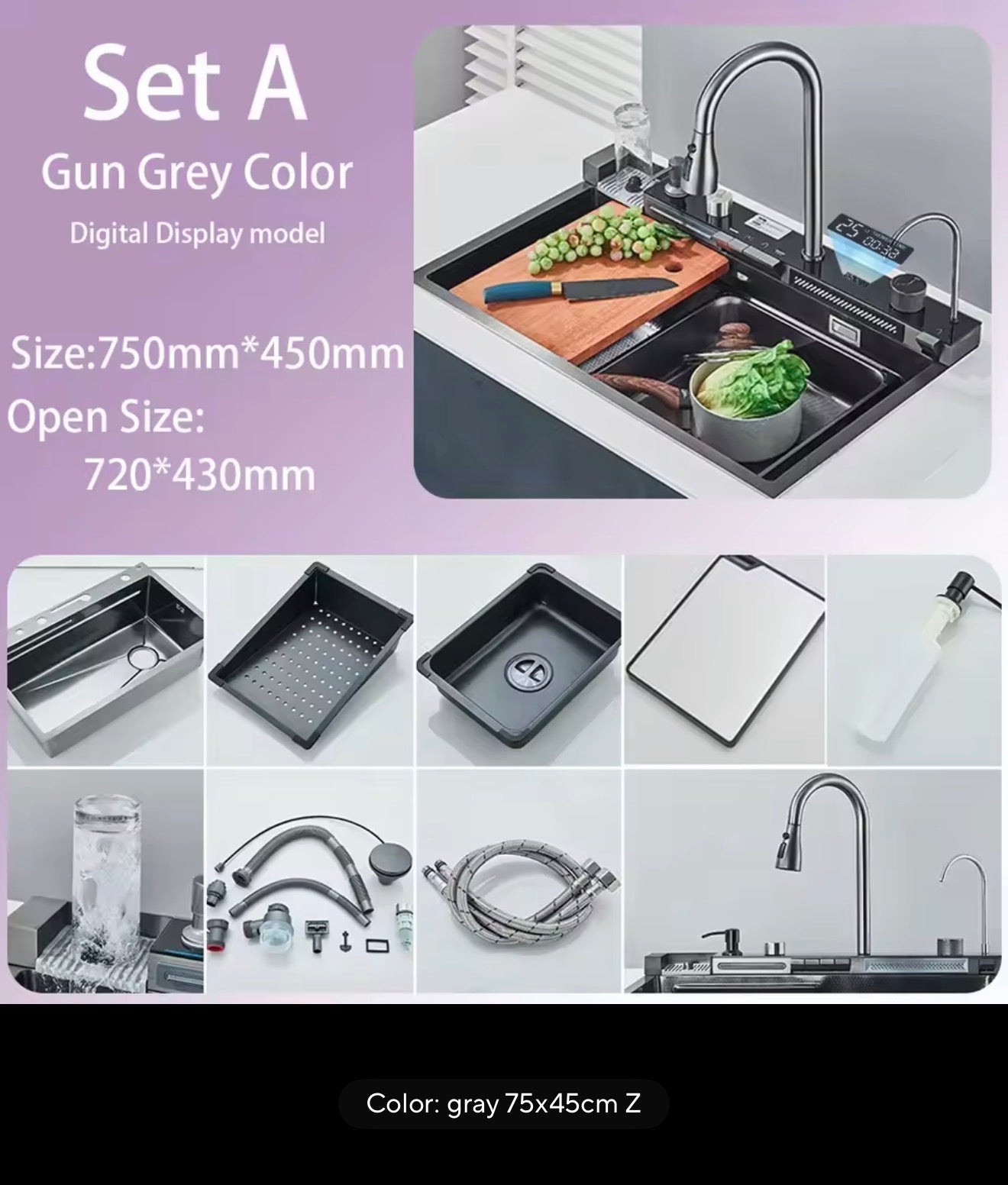 Fregadero inteligente