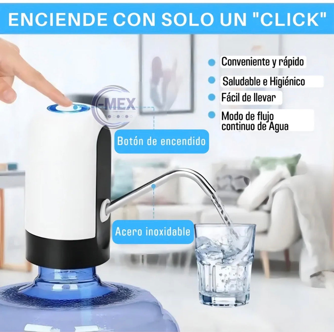 Dispensador De Agua Garrafón, Automático